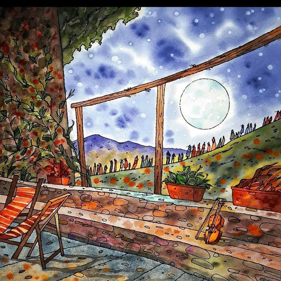 Corte Paganini Casa Vacanze Рикко-дель-Гольфо-ди-Специя Экстерьер фото